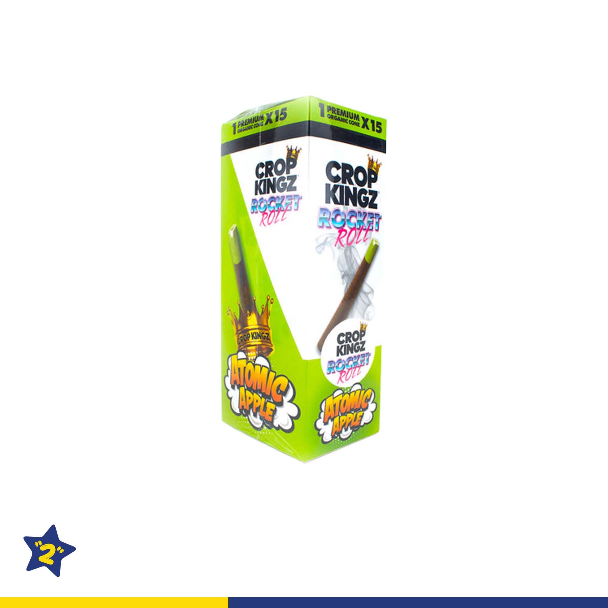 Crop Kingz Rocket Roll - Premium Organic Cone