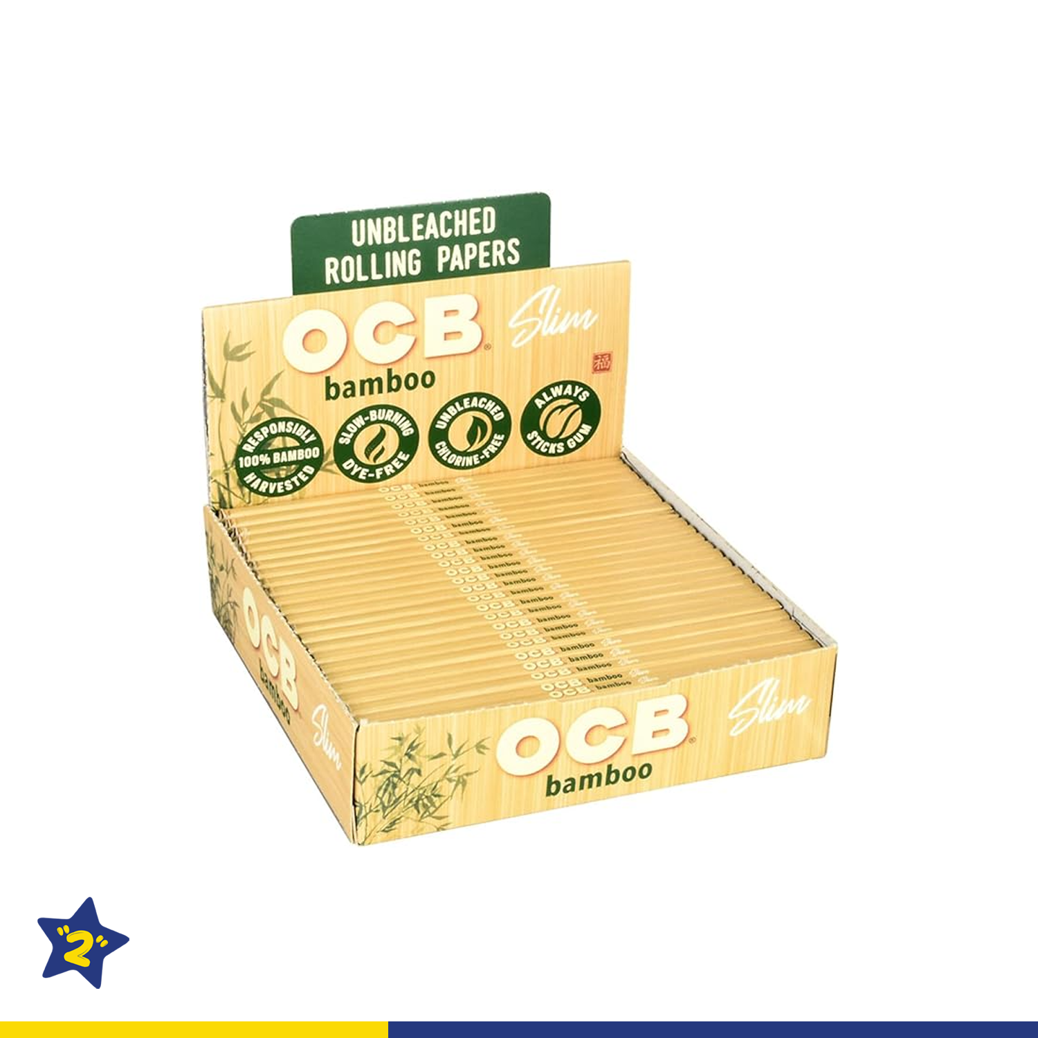 OCB Bamboo Slim Rolling Paper