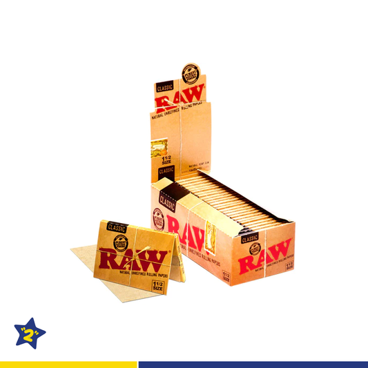 Raw Classic 1 1/2" Size Rolling Paper