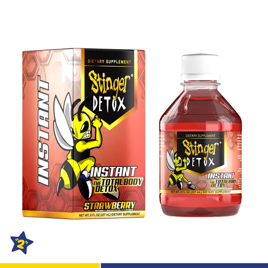 Stinger Detox -Instant the total Body Detox - Strawberry 8oz