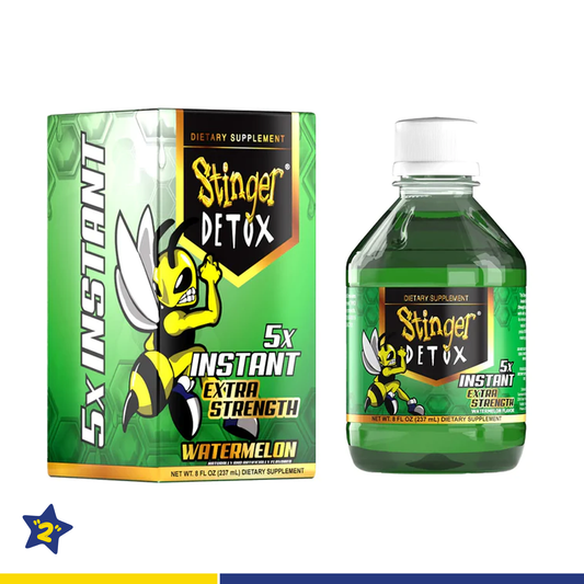 Stinger Detox 5X Extra Strength Watermelon 8oz – Same Day Detox Cleanse