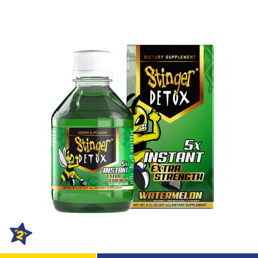 Stinger Detox 5X Extra Strength Watermelon 8oz – Same Day Detox Cleanse