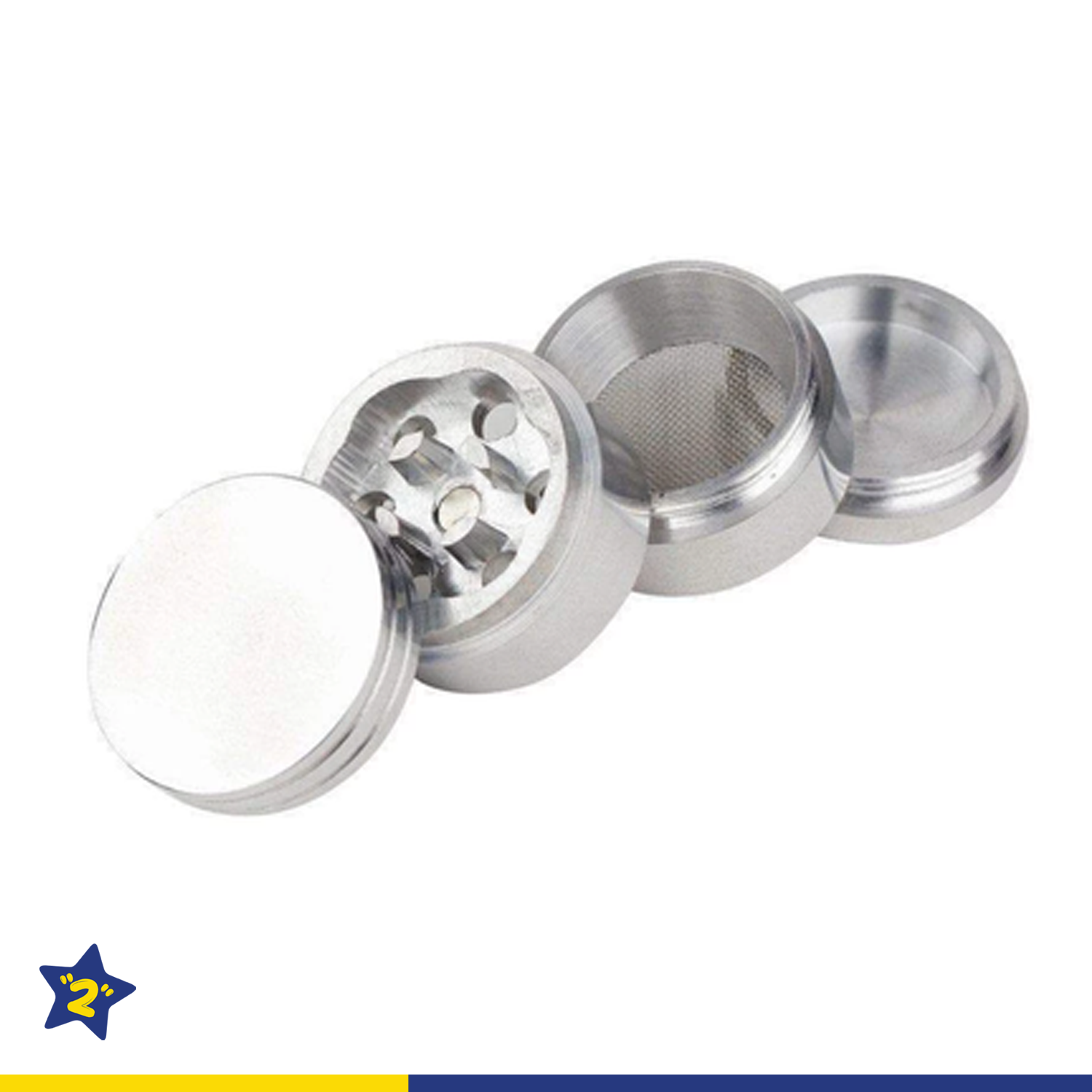 4 Part Aluminum Grinders