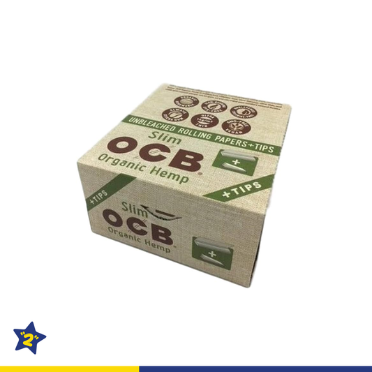 OCB Organic King Slim Size Ultra thin Rolling Papers