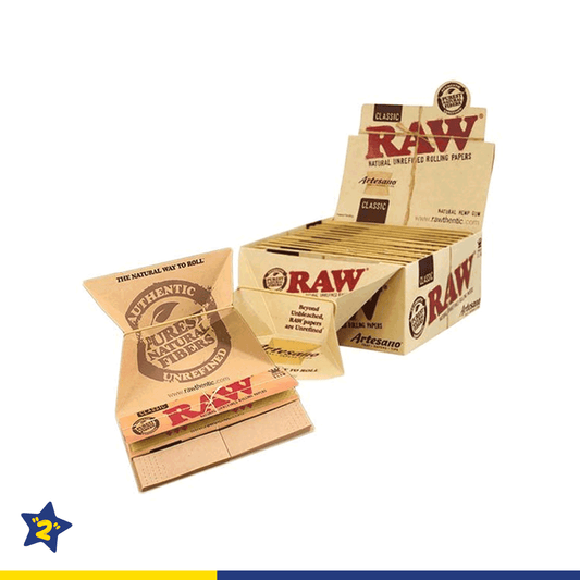 Raw Artesano King Size Slim Paper - 15 Packs/Display