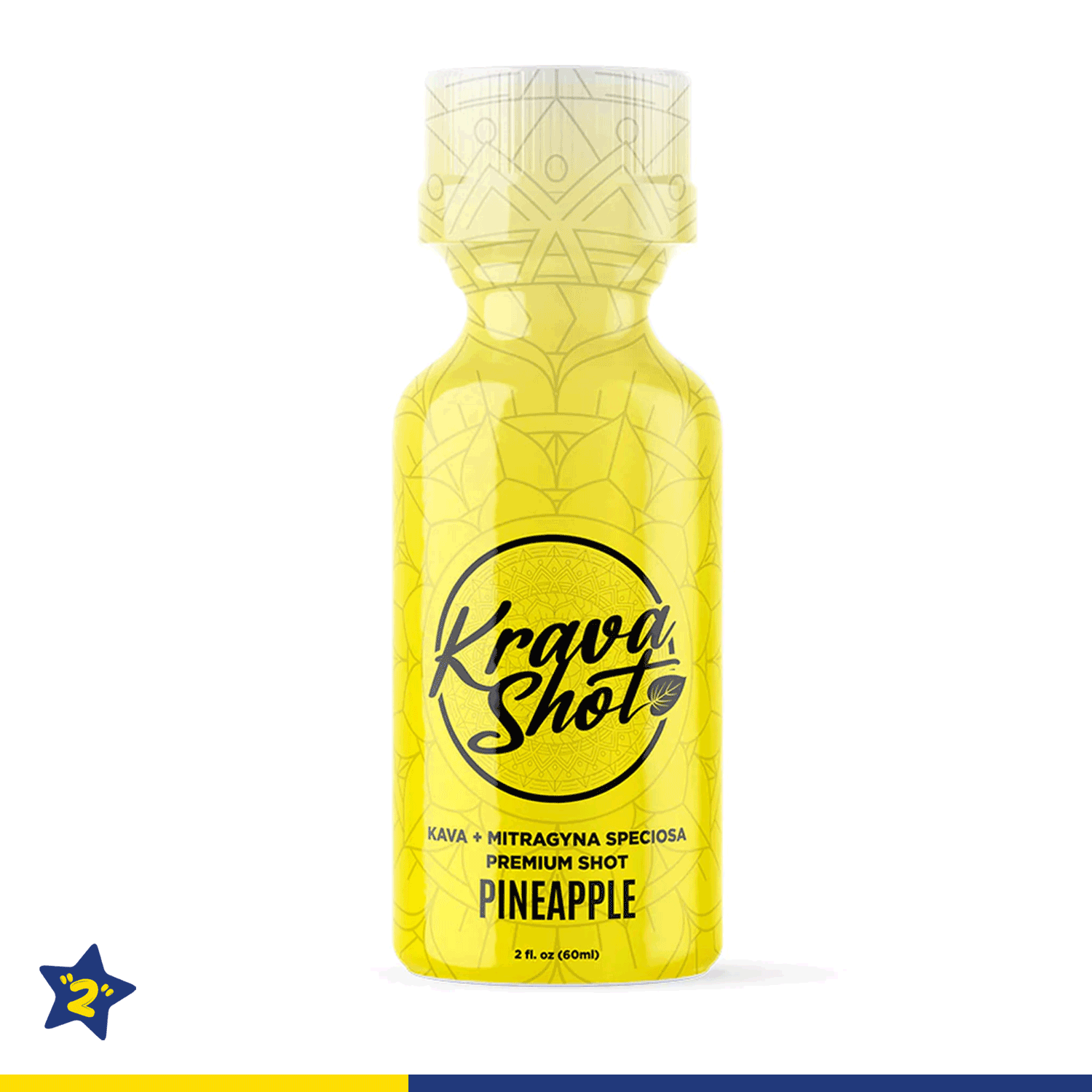 Krava Pineapple 2oz Extract Shot - 12 Count Display