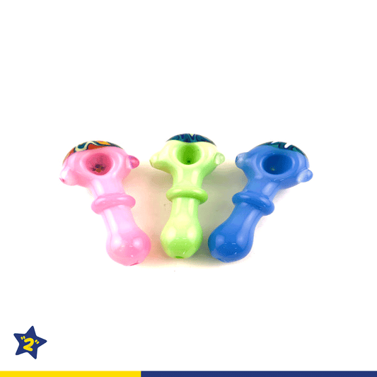 5" Full Slime Tube Reverse Head Hand Pipe