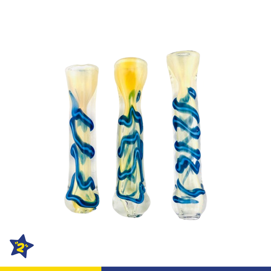 3.5" Inside Out Glass Chillum