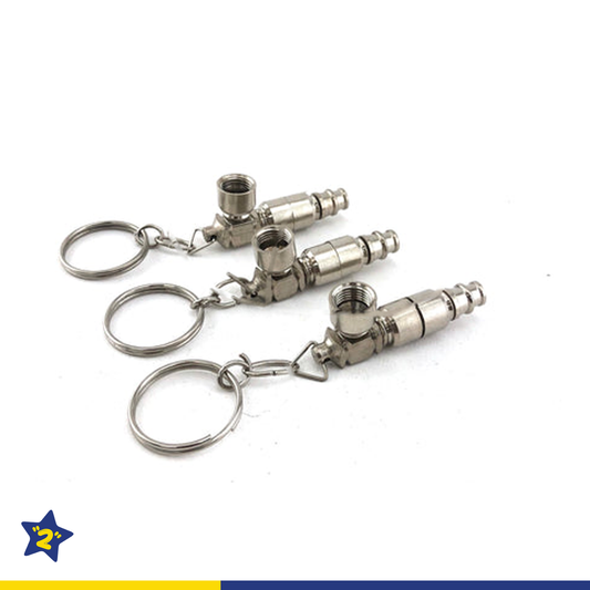 2" Mini Key Chain Full Metal Pipe